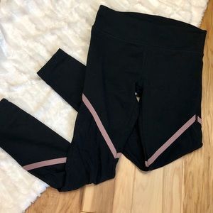 Black and pink Fabletics leggings